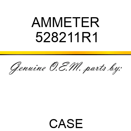 AMMETER 528211R1