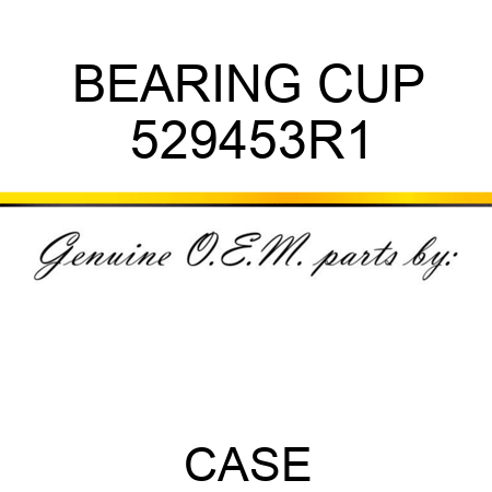 BEARING, CUP 529453R1