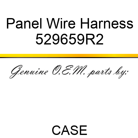 Panel Wire Harness 529659R2