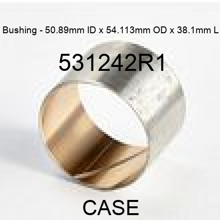 Bushing - 50.89mm ID x 54.113mm OD x 38.1mm L 531242R1