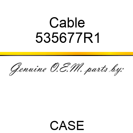 Cable 535677R1