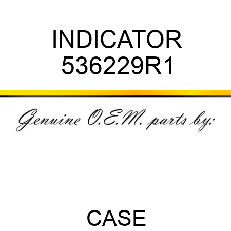 INDICATOR 536229R1