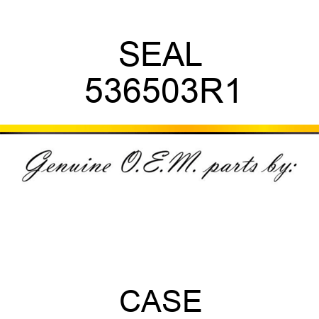 SEAL 536503R1