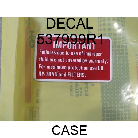 DECAL 537999R1