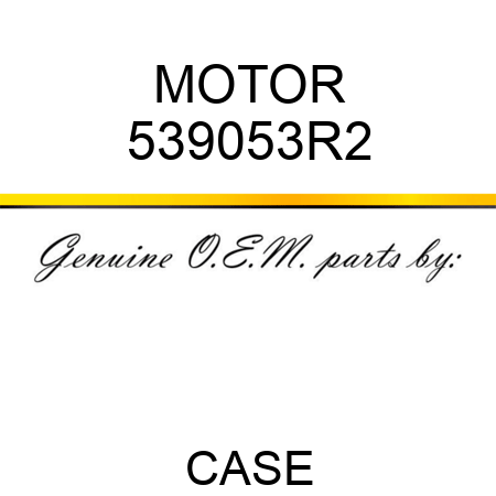 MOTOR 539053R2
