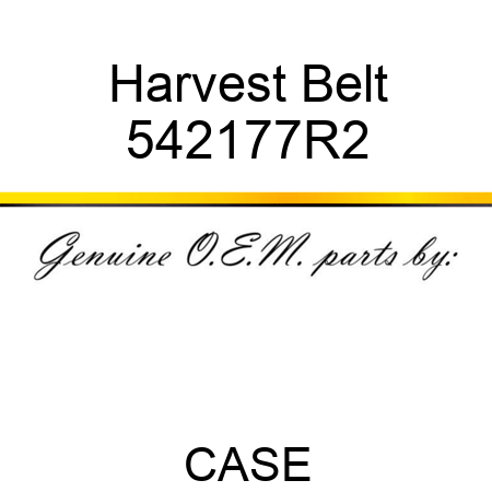 Harvest Belt 542177R2