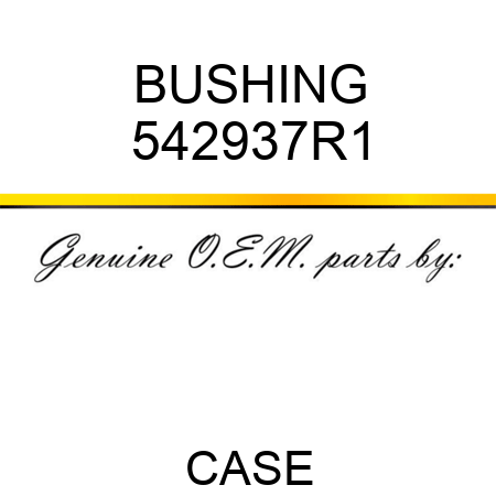 BUSHING 542937R1