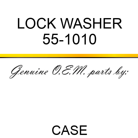 LOCK WASHER 55-1010