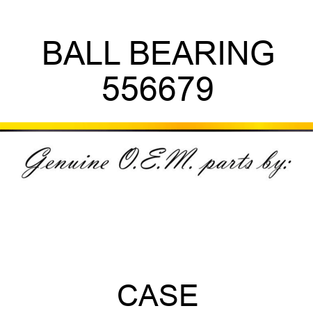 BALL BEARING 556679
