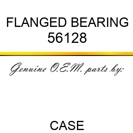 FLANGED BEARING 56128