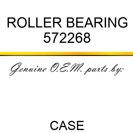 ROLLER BEARING 572268