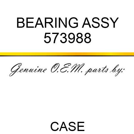 BEARING ASSY 573988