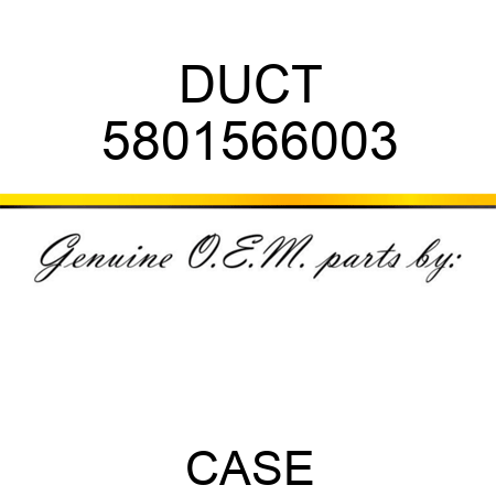 DUCT 5801566003