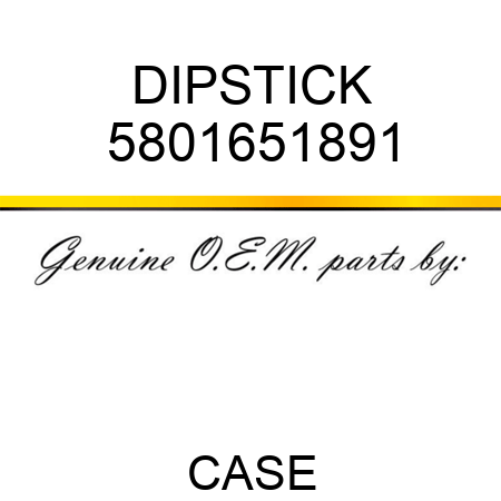 DIPSTICK 5801651891