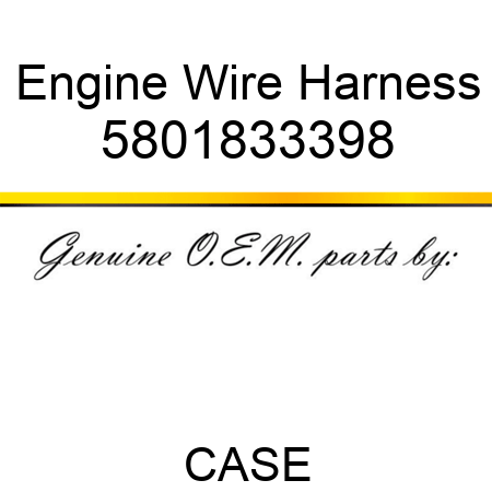 Engine Wire Harness 5801833398
