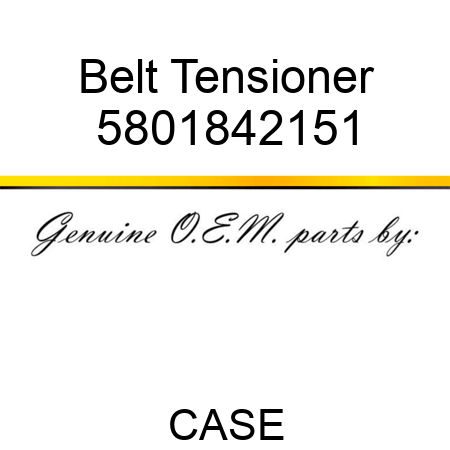 Belt Tensioner 5801842151