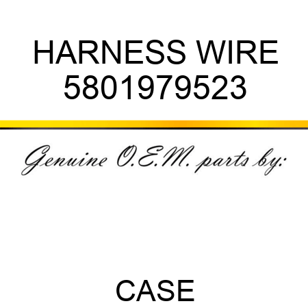 HARNESS, WIRE 5801979523