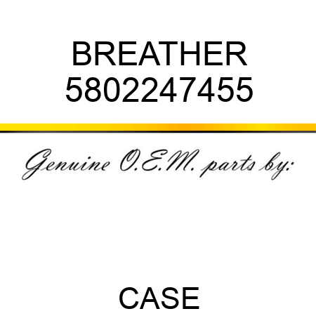 BREATHER 5802247455