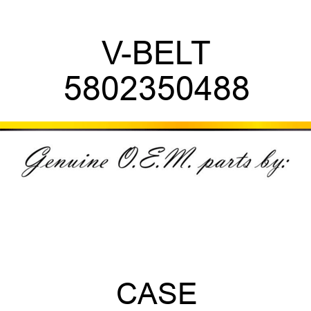 V-BELT 5802350488
