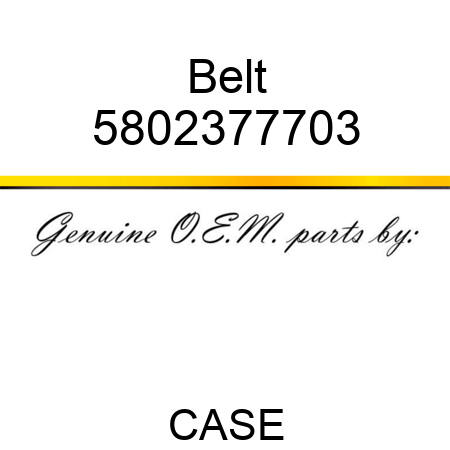 Belt 5802377703