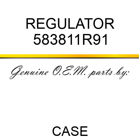 REGULATOR 583811R91