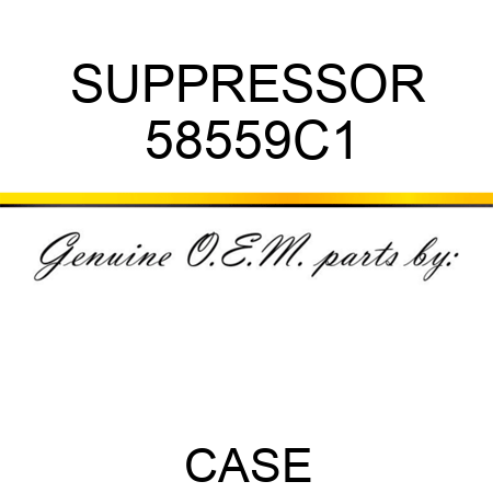 SUPPRESSOR 58559C1