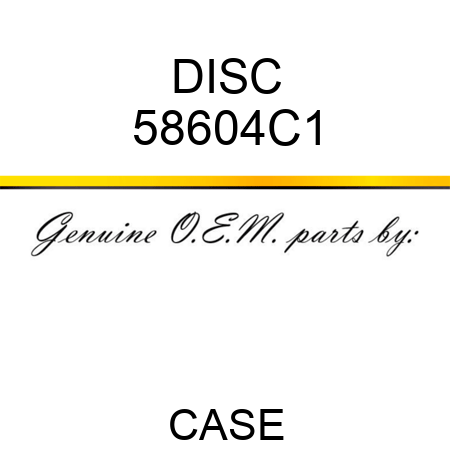 DISC 58604C1