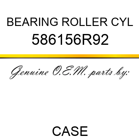 BEARING, ROLLER, CYL 586156R92