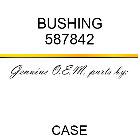 BUSHING 587842