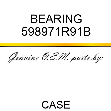 BEARING 598971R91B