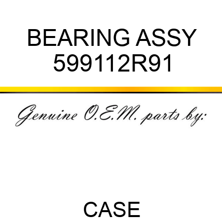 BEARING ASSY 599112R91