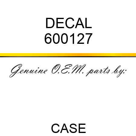 DECAL 600127
