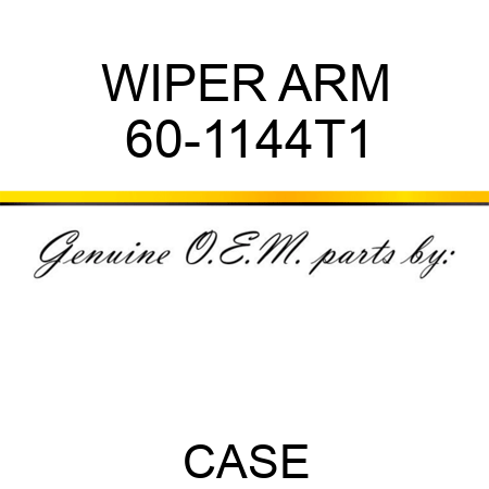 WIPER ARM 60-1144T1
