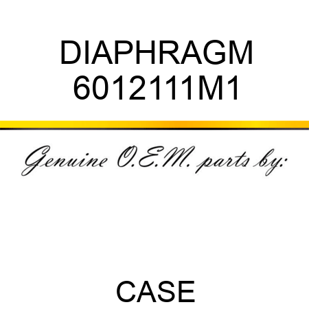 DIAPHRAGM 6012111M1