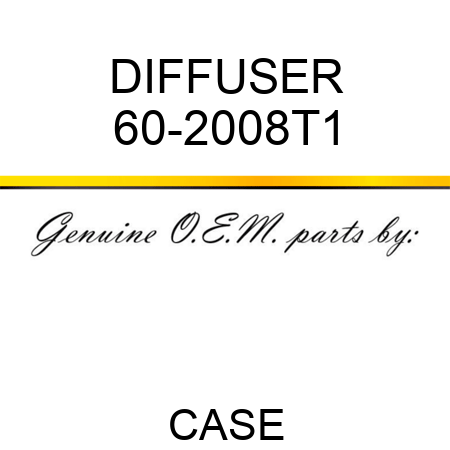DIFFUSER 60-2008T1