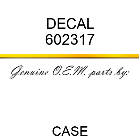 DECAL 602317