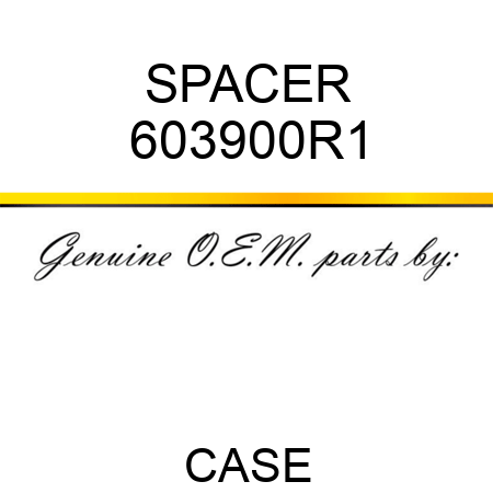 SPACER 603900R1
