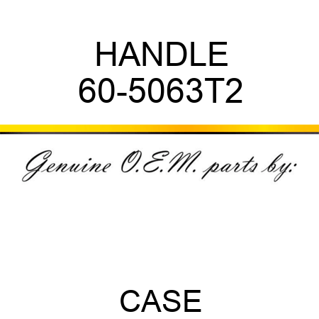 HANDLE 60-5063T2