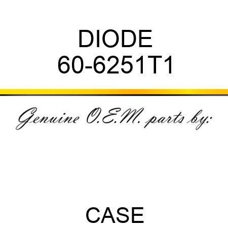 DIODE 60-6251T1