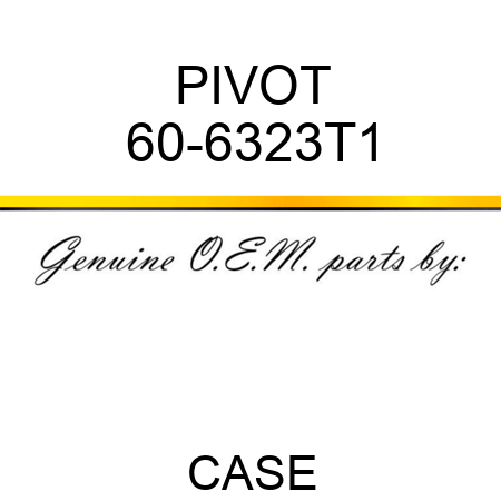 PIVOT 60-6323T1