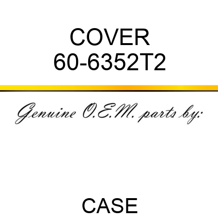 COVER 60-6352T2