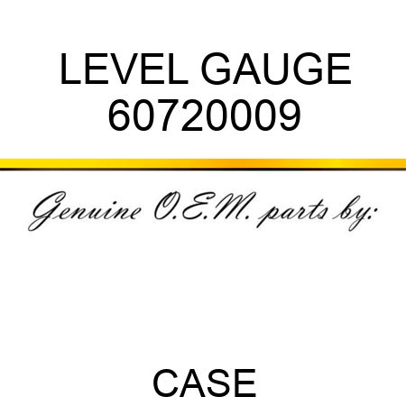 LEVEL GAUGE 60720009