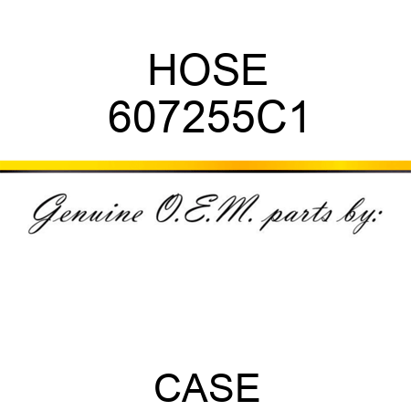 HOSE 607255C1