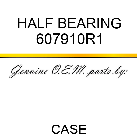 HALF BEARING 607910R1