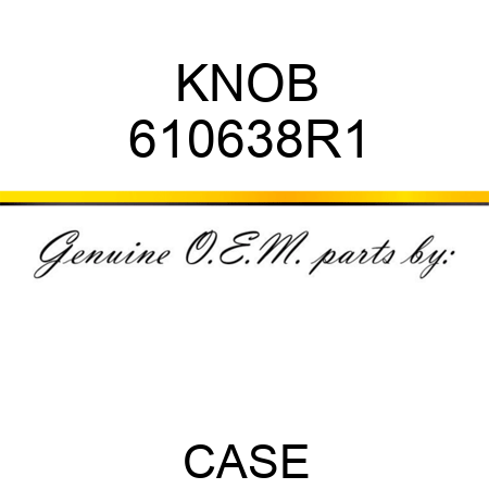 KNOB 610638R1