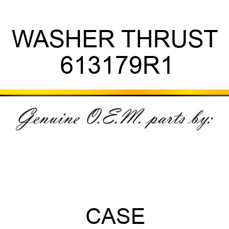 WASHER, THRUST 613179R1