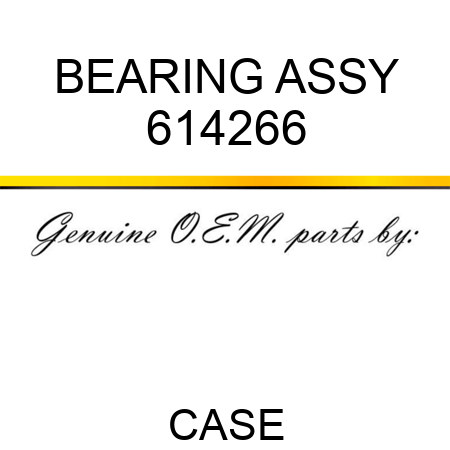 BEARING ASSY 614266