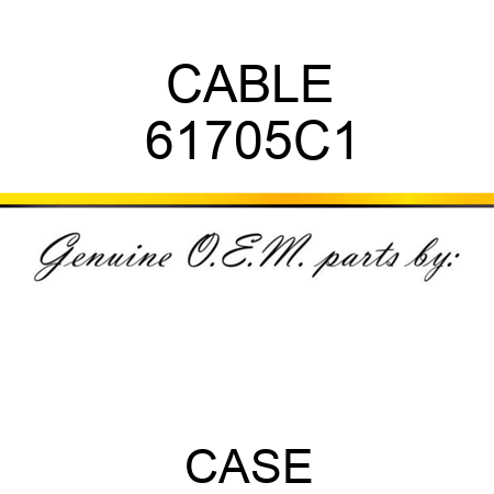 CABLE 61705C1