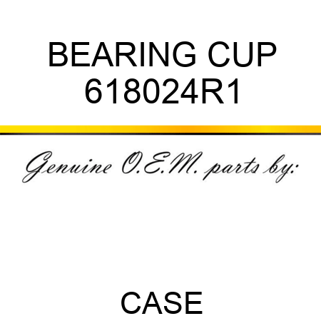 BEARING CUP 618024R1