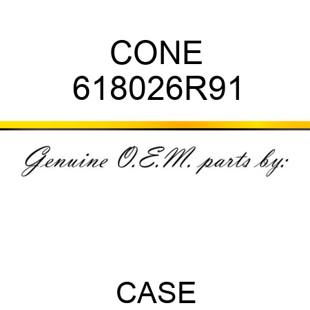 CONE 618026R91
